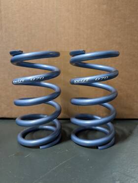 Z60-152-070 Swift Springs Pair Metric Coilover 60mm Id/ 6 Inch Length 7kg/mm