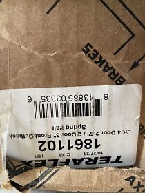 1861102 Tera Flex Jeep Jk 2 Door 3inch Lift Jku 4 Dr 2.5inch Outback Front