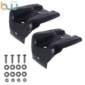 Bw473396th Tinvhy 2 Rear Leaf Spring Hanger Shackle Bracket Kit For Cadillac Escalade Gmc Sierra