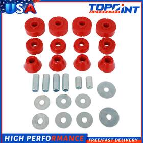 To180864p01 Topoint-autoparts Fits 67-72 Prothane Chevy Gmc 1/2 Ton C10 Regular Cab Body Mount Bushings 7-101