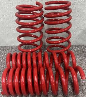 Tt-d205 Touring Tech Performance Lowering Springs 2.2 Inch F/2.2 R For 2008 Dodge Challenger Rwd Only