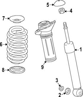 48231-33b40 Toyota Genuine Spring