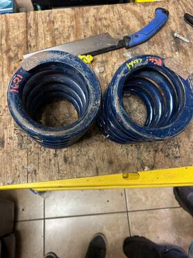 25255-800 Tru-coil Fits Chevy/fits Ford 5.5 X 9.5 Oval Track Front Springs 800 Lb Hyperco