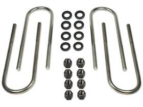 61931wpjw Tuff Country For 1980-1996 Ford Bronco Leaf Spring Axle U-bolt Kit Rear 1995 1987