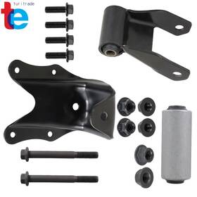 Tr39284 Turitrade 1980-1996 For Ford Bronco 4 Wheel Rear Leaf Spring Shackle Bracket Hanger Kit