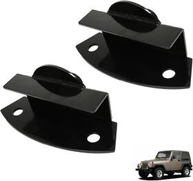 Tr62296 Turitrade For 1997-06 Jeep Wrangler Tj Rear Upper Coil Spring Bucket Mount Perch Retainers