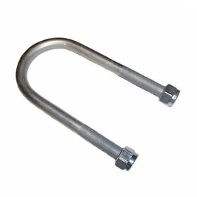 Ub-r201 U-bolt With 2 Locking Nuts For Trailers 2-3/8inch Round Axles Rated Up To 3500lbs