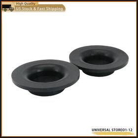 Bcch-7520-34-1590284 Universal Store01-12 New 2x Rear Coil Spring Insulators For Escalade Suburban Tahoe Yukon H2 Black