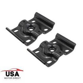 Ot00640 Usmotor Rear Axle Spring U-bolt Plate Bracket 2pcs Fits 1999-2010 F250 F350 Super Duty