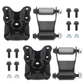 Vastauto Va-722001&722010-va Rear Leaf Spring Shackles Hanger Brackets Ford Ranger Mazda B2300 B3000 B400