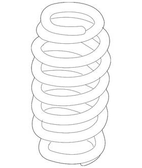 3c0-511-115-ah Volkswagen Genuine 2006-2018 - Coil Spring
