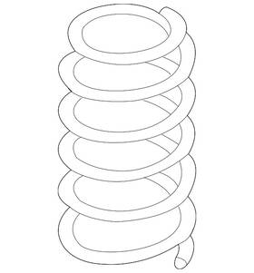 Volkswagen 5q0-411-105-hg Genuine Coil Spring