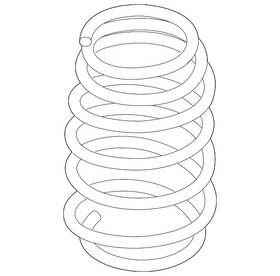 5qf-511-115-be Volkswagen Genuine Spring