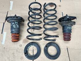 30714527 Volvo 11-18 S60 Fwd Rear Suspension Right Left Coil Spring Pair With Mount Set Oem