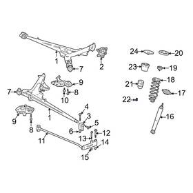9157631 Volvo Oe For V70 1998-2000 Coil Spring Damper Stud