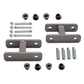 13490 Warrior For Jeep Wrangler 87-95 1.2 Inch Greaseable Front Lifted Leaf Spring Shackles
