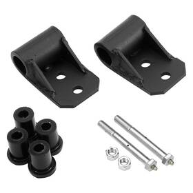 Warrior 634146004037 For Jeep Cj7 1976-1986 403 Front Leaf Spring Shackle Frame Brackets