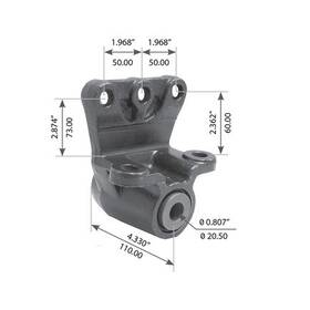 Wa12-2501 World American Replacement Spring Hanger For Front Vhd Vm Volvo