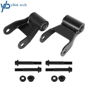 Yi137459t Yibei-tech For Dodge Ram 3500 2500 1994-2002 W 3 Inch Spring Pair Of Rear Leaf Shackle