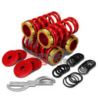 Zpd-coilhc88rdgd Zpeedstarz Front Rear Aluminum Race Coilover Spring For Civic Ex
