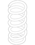Genuine Nissan Coil Spring 55020-3GP0A. Fixed Price $351.56.