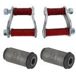Rear Leaf Spring Shackle And Forward Bushings 1956-1957 Chevy Belair 150 210. Fixed Price $99.83.