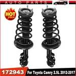 For Toyota Camry 2012-2017 Rear Complete Struts & Shocks With Coil Spring Mount. Fixed Price $118.01.