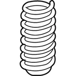 New Genuine Mercedes-benz Helical Spring 1663211704 / 166-321-17-04 Oem. Fixed Price $215.47.
