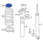 For Mazda 6 2014-2021 KD3528012 Rear Upper Coil Spring Insulator. Fixed Price $25.45.