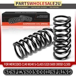 2X Rear Left & Right Coil Springs For Mercedes C140 W140 CL500 300SD 500SEC S500. Fixed Price $77.58.