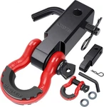 Autobots Shackle Hitch Receiver 2", 45,000 Lbs Break Strength Heavy Red-black. Fixed Price $42.61.