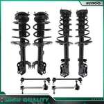 For 2012-2017 Toyota Camry Front Rear Struts Spring Sway Bars Suspension Kit. Fixed Price $291.32.