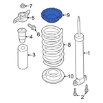 Ford Fusion 2013-2020 DG9Z5586B Rear Upper Coil Spring Insulator. Fixed Price $28.46.