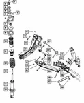 Genuine Mopar 2009-2012 Jeep Compass Rear Suspension Coil Spring 5272947AB. Fixed Price $32.39.