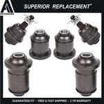 Autoacer - 6P Front Lower Control Arm Bushings & Ball Joint Kit For Chevrolet Gm. Fixed Price $78.10.