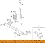 Used Rear Coil Spring Fits: 2014 Toyota Yaris Htbk Grade. Fixed Price $77.15.