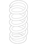Genuine Nissan Coil Spring 55020-5AA0C. Fixed Price $106.72.