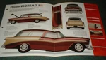 1956 Chevy Nomad Bel-air Original Imp Brochure Specs Info Belair Wagon Custom. Fixed Price $12.99.