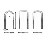 Fabtech Leaf Spring U-bolt Kit FTS1500UBK. Fixed Price $68.18.
