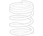 Genuine Mercedes-benz Helical Spring 463-324-31-00. Fixed Price $362.20.