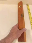 Vintage Weco Superior Wooden Spirit Level Japan 18" 1950S-60S Antique Tool. Fixed Price $8.90.