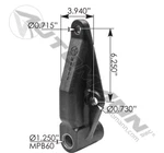 Automann M1811 Leaf Spring Hanger Peterbilt Rear Of Front, Aluminum. Fixed Price $149.99.