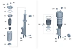 Genuine Mercedes-benz Helical Spring 213-321-05-04. Fixed Price $124.53.