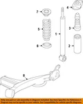 Gm Oem 17-23 Bolt Euv Suspension Components-upper Insulator 42402507. Fixed Price $25.89.