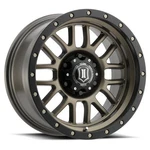 17X8.5 Icon Alloys Alpha Bronze Wheel 6X5.5 (0MM). Fixed Price $246.03.