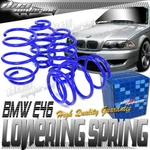 Bmw 3 E46 Lowering Springs 1999-05 1.5" Drop Blue Z1511. Fixed Price $93.96.