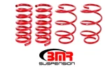 Bmr Suspension Lowering Springs Set Of 4 Red 2015-2018 Ford Mustang SP080R. Fixed Price $229.95.