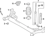 Genuine Nissan Coil Spring 55020-5EE0A. Fixed Price $66.16.