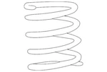 Genuine Ford Focus 2001-2002 Front Suspension Coil Spring 1S4Z-5310-JA. Fixed Price $38.87.