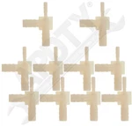 Apdty 504158 1/8 X 1/4 In. Hard Vacuum Tubing Tee. Fixed Price $28.35.